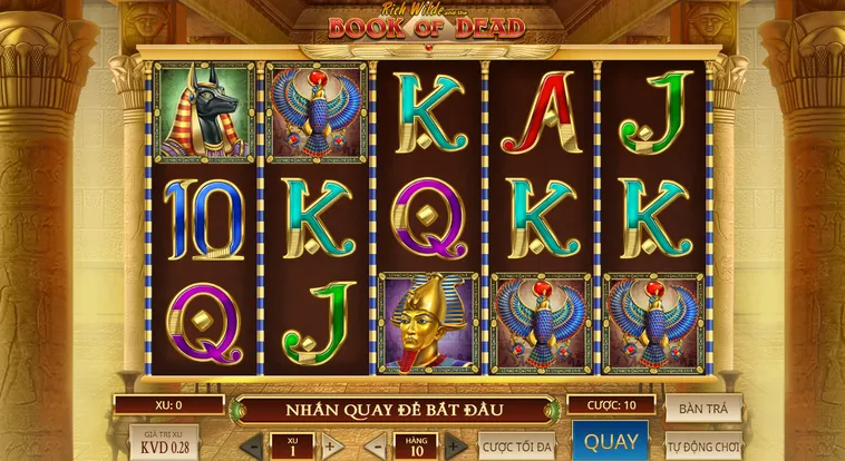 Slot Game Book Of Dead Tại BomWin Hành Trình Săn Hũ Đỉnh Cao
