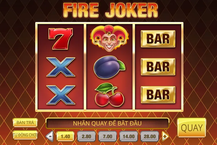 Slot Game Fire Joker Tại BomWin Thiên Đường Quay Hũ Đầy Màu Sắc