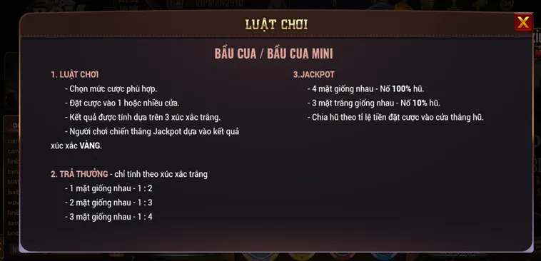 Mini Bầu Cua Tại BomWin Thế Giới Trò Chơi Dân Gian Hiện Đại