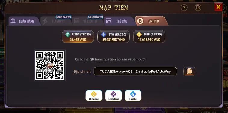 Nạp Tiền BomWin Quy Trình Đơn Giản Giúp Người Chơi Sẵn Sàng Chinh Phục