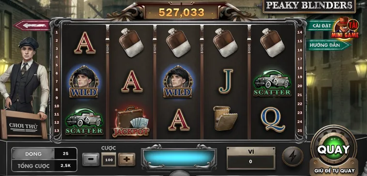 Slot Game Peaky Blinders Tại BomWin Sân Chơi Đẳng Cấp Cho Giới Trẻ Săn Thưởng