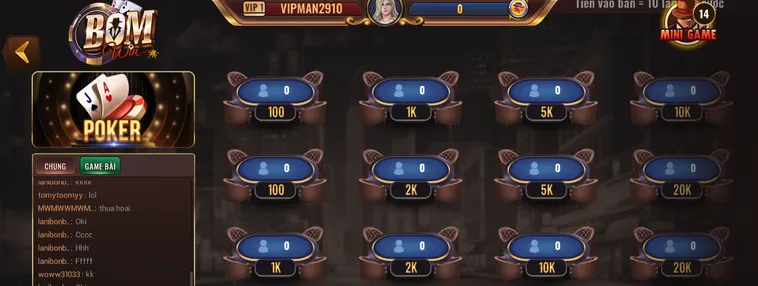 Poker Tại BomWin Đỉnh Cao Đấu Trường Trí Tuệ Cho Các Tay Chơi Chuyên Nghiệp