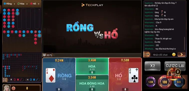 Rồng Hổ Live Slot Tại BomWin Đỉnh Cao Giải Trí Với Thế Giới Huyền Ảo