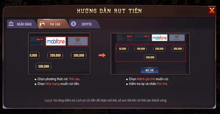 Hướng dẫn rút tiền bằng thẻ cảo an toàn nhanh chóng tiện lợi.
