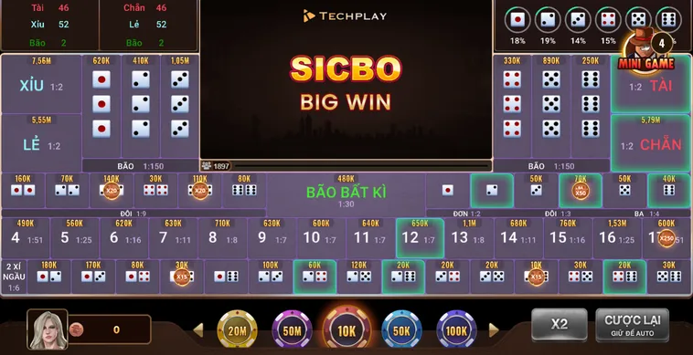 Sicbo BigWin Tại BomWin Đỉnh Cao Đấu Trường Xúc Xắc Cho Các Tay Chơi Chuyên Nghiệp