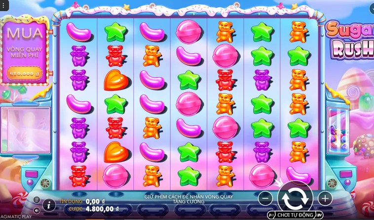 Nổ Hũ Sugar Rush Tại BomWin Siêu Phẩm Giải Trí Với Giải Thưởng Jackpot Khổng Lồ