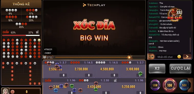 Xóc Đĩa BigWin Tại BomWin Đỉnh Cao Giải Trí Với Những Trải Nghiệm Chân Thực Đẳng Cấp